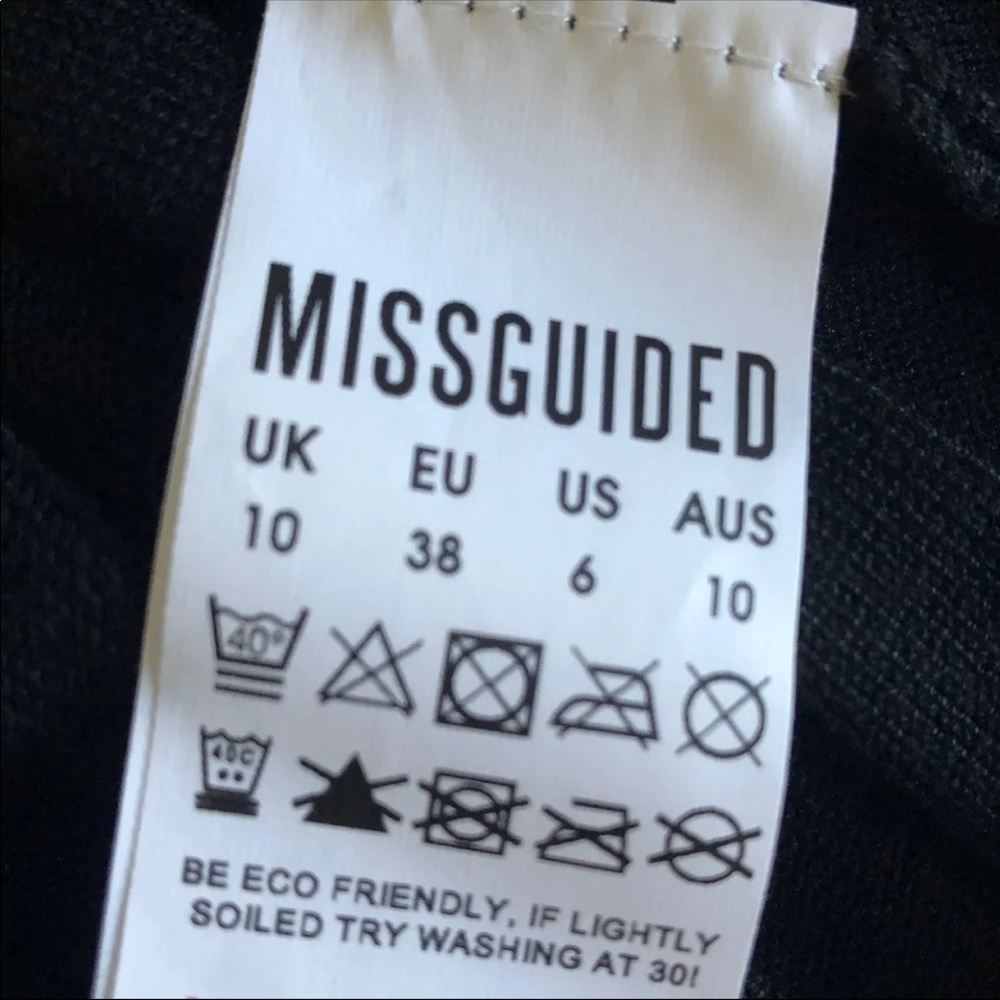 nwt ASOS Black ribbed knit sweater bodysuit - Picture 11 of 12